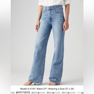 Levis Ribcage wide leg